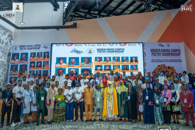 Pody attends Kwara Campus Poetry Championship 2026
