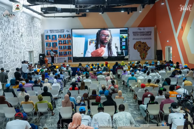 Pody attends Kwara Campus Poetry Championship 2026